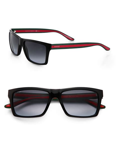 gucci men's star trim sunglasses|Gucci original sunglasses.